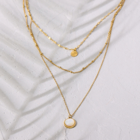 Gorgeous Lady Multilayered Necklace - Picture 2 of 8